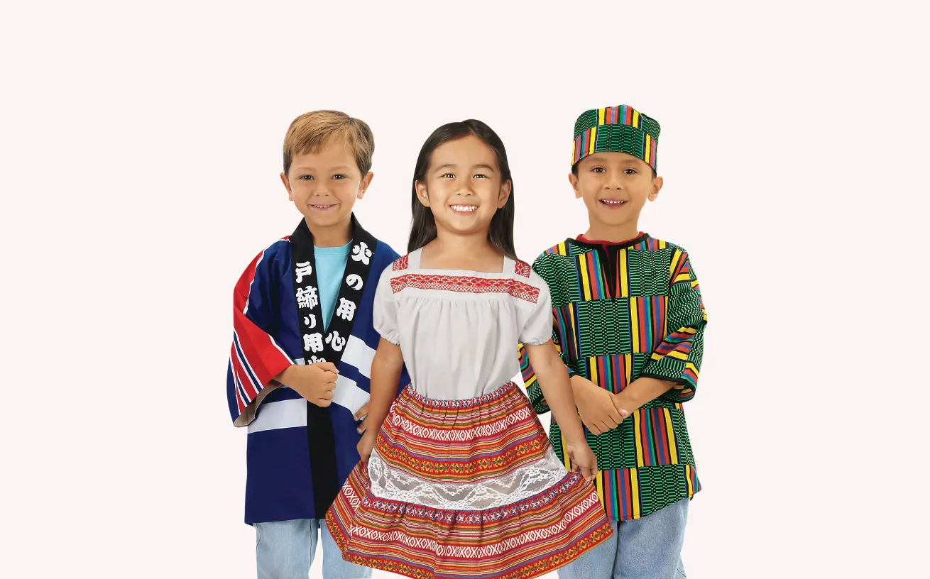 Lakeshore Learning Multicultural Clothing - Set of 6